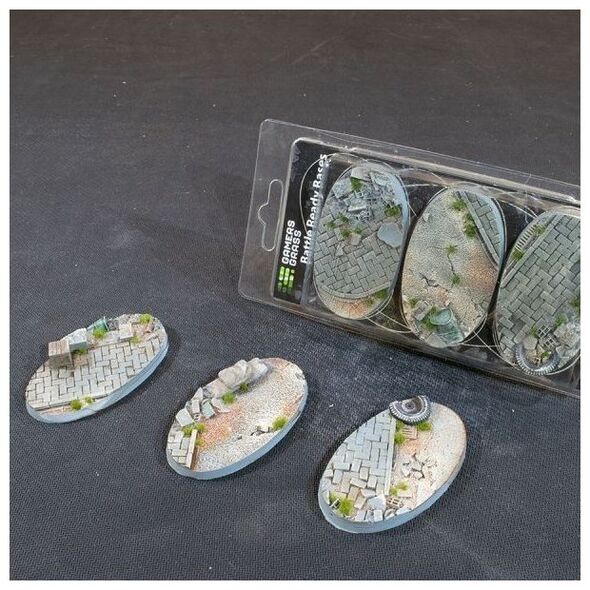 Gamers Grass Gamers Grass: Bases Oval - Urban Warfare 75 mm (3 τεμ.) 13405787 738956789419
