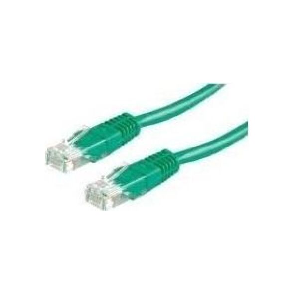 Roline Patchcord Kat.6, zielony, 1m (21.15.1533)
