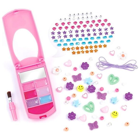 Κάντε το αληθινό MAKE IT REAL Σετ Lip Gloss Phone Flip και Κορδόνι DIY 13764295 695929023294