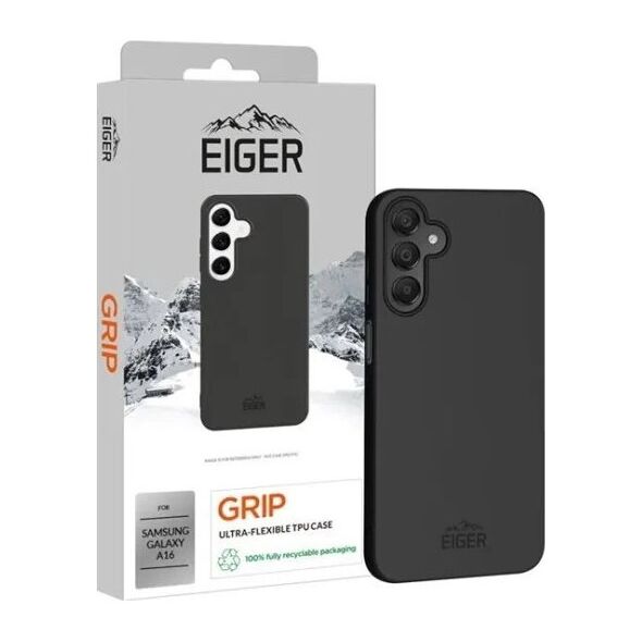Eiger Eiger Grip Case Galaxy A16 schwarz