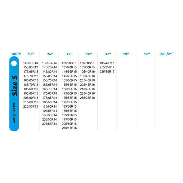 Łańcuchy śniegowe tekstylne Isse Easy Sock rozmiar S EN16662-1-2020 ONORM 5121- 2021 2 szt.