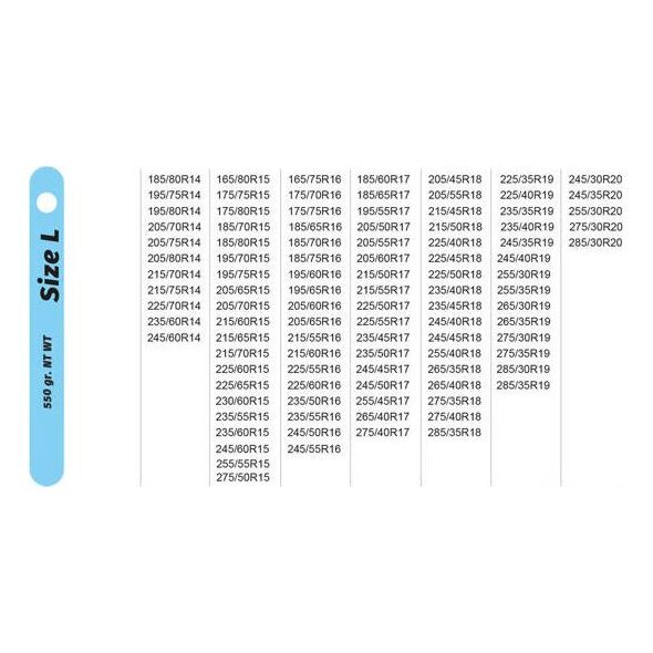 Łańcuchy śniegowe tekstylne Isse Easy Sock rozmiar L EN16662-1-2020 ONORM 5121- 2021 2 szt.