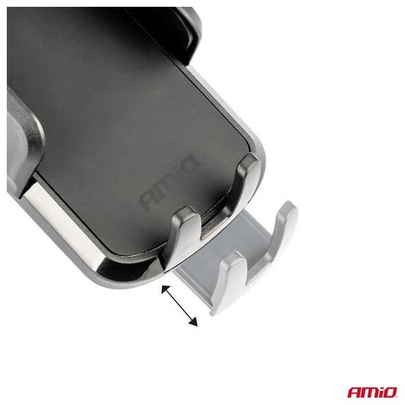 Uchwyt do samochodu na telefon kokpit i kratkę wentylacyjn? 2w1 360 AMIO-04138