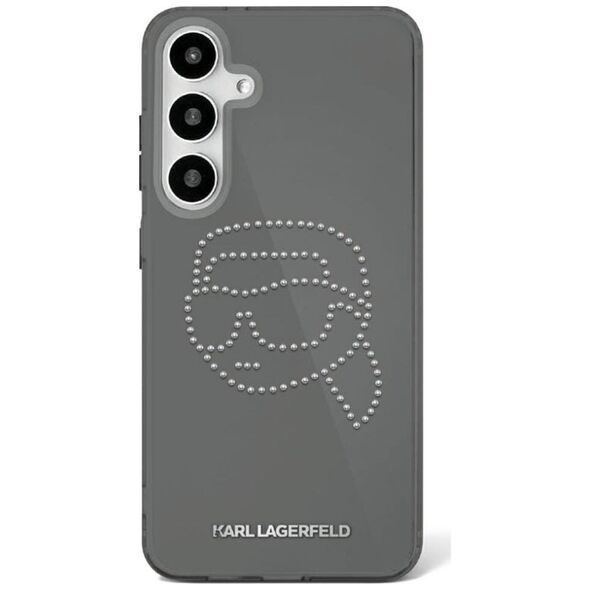 Etui Karl Lagerfeld Rhinestones Karl      Head Logo Samsung Galaxy S25 czarny