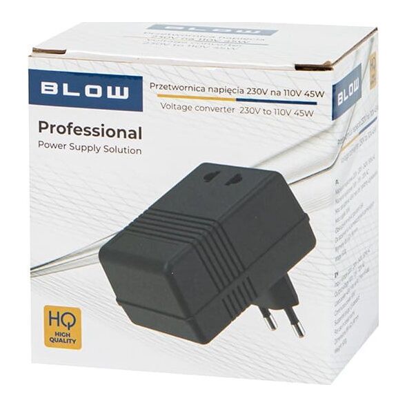 58-705# Przetwornica 230v -->110v   prt-45w