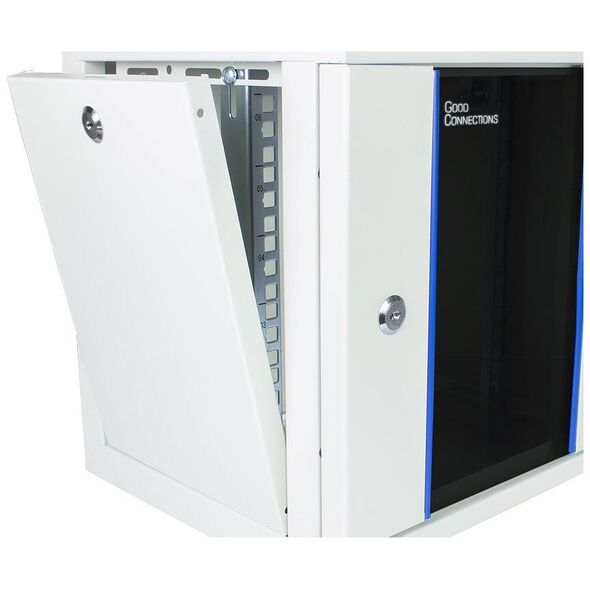 Alcasa GC-R0101 stojak 9U Szafa wisząca Szary