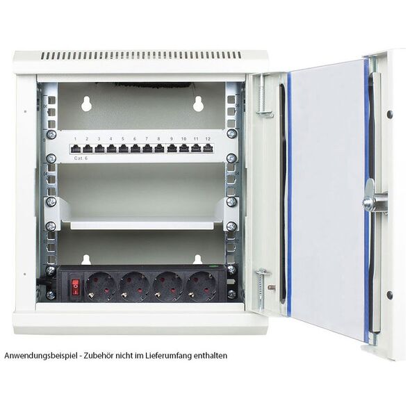 Alcasa GC-R0101 stojak 9U Szafa wisząca Szary