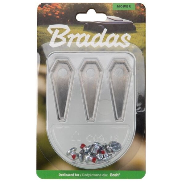 BLADES FOR BOSCH ROBOT MOWERS 9 pcs. NEUTRAL