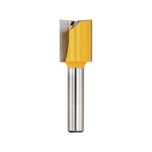 Dewalt Frez prosty 15mm,uch.8mm,dł.r.20mm,dł.c.52mm