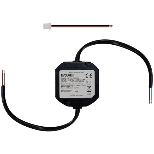 Evolveo EVOLVEO DoorPhone AHD7, Προσαρμογέας για εγκαταστάσεις 12V 1A 13215495 8595683203821