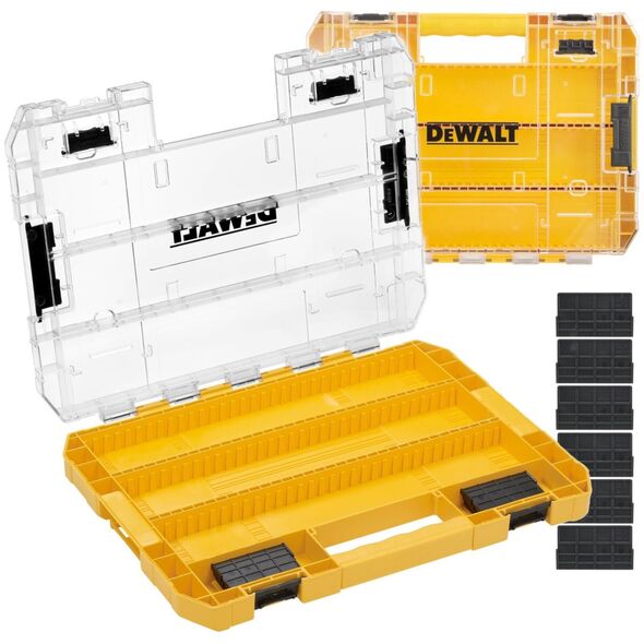Dewalt DEWALT SKRZYNKA TOUGHCASE DUŻA +PRZEGRODY KOMPATYBILNA TSTAK
