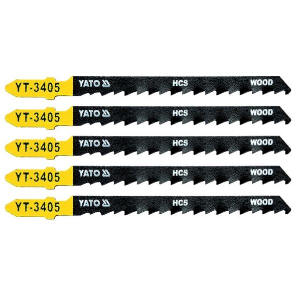 Yato Brzeszczot do wyrzynarki typ T HCS do drewna 5cz. TPI6 YT-3405