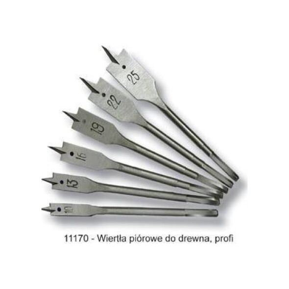 Wiertło JOBIprofi JOBI WIERTŁO ŁOPATKOWE KPL. 6szt. W11170