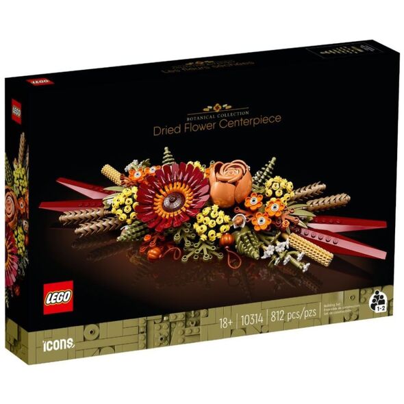Lego Icons Dried Flower Centerpiece για 18+ ετών (10314) (LGO10314) έως 12 άτοκες Δόσεις