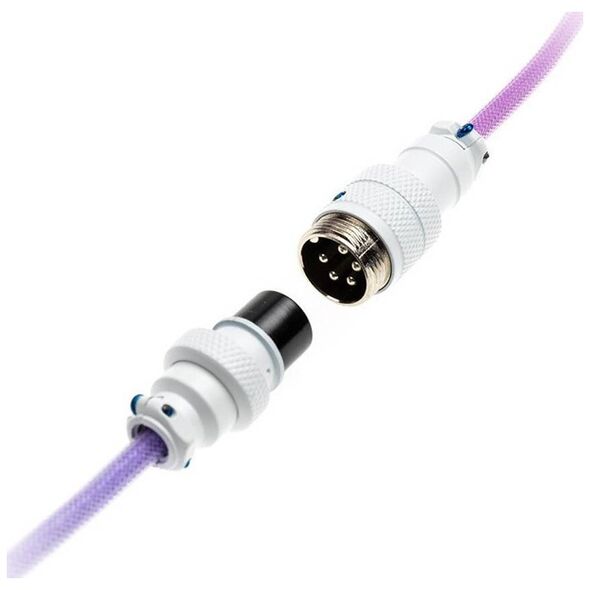 Ducky Ducky Premicord Azure Coiled Cable USB, USB Type C auf Type A - 1,8m 13299520 4711394391341