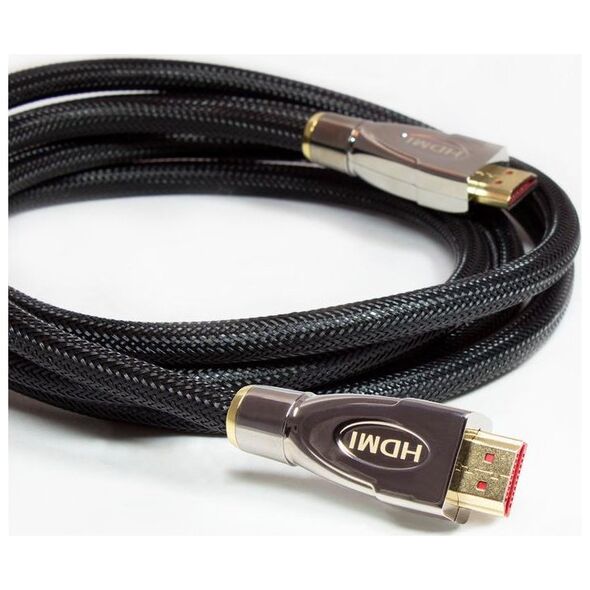 PYTHON Python HDMI« 2.1 Cable 8K UHD-2 Nylongeflecht schwarz 2m 13317580 4014619309535