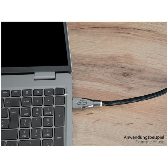 PYTHON Python HDMI« 2.1 Cable 8K UHD-2 Nylongeflecht schwarz 2m 13317580 4014619309535
