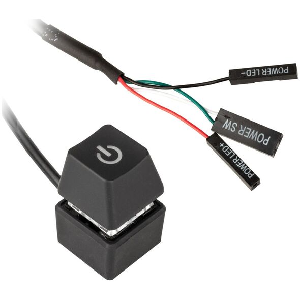 Kolink Kolink External Power Button with Cable - 1650mm