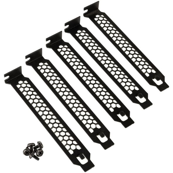 Kolink Kolink PCI Slotblenden - 5 Stück, μαύρο 13336399 5999094005105
