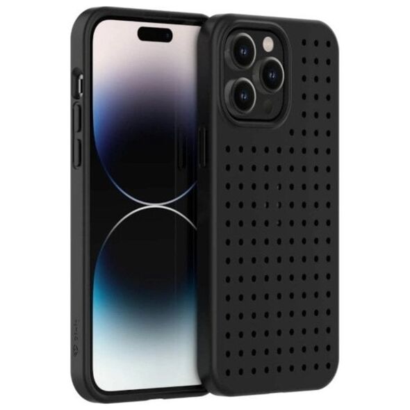 Pinit Pinit Dynamic + Emoji Pin Case Σετ iPhone 14 Pro 6,1" μαύρο/μαύρο μοτίβο 3 13002141 5905359817291
