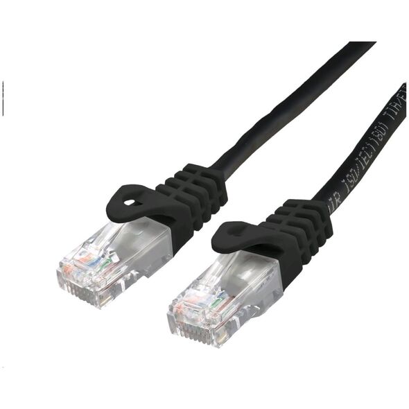 C-Tech C-TECH patch cord Cat6, UTP, μαύρο, 3m 13243678 8954125015178