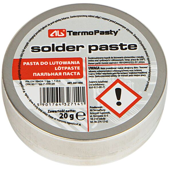 Blow 3863# Pasta lutownicza  20g ag