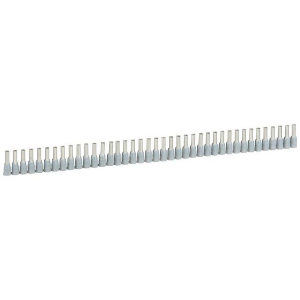 Legrand LEGRAND Terminalrør grå 2,5 mm² Længde 15,1 mmafisoleringslængde 7,9 mm12 bånd med 40 tyller - (1000 stk.) 13799978 3414971655805