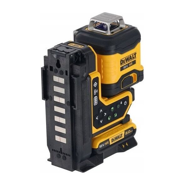 DEWALT. LINEAR LASER 18V   DCLE34035D1 GREEN 3x360 1x2.0Ah