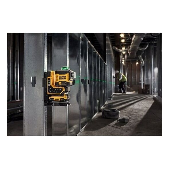 DEWALT. LINEAR LASER 18V   DCLE34035D1 GREEN 3x360 1x2.0Ah