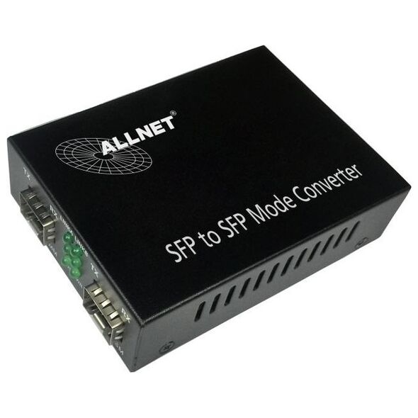 ALLNET 134409 konwerter sieciowy 1000 Mbit/s Multifunkcyjny, Pojedynczy Czarny