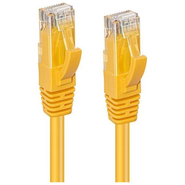 Microconnect MC-UTP6A003Y kabel sieciowy Żółty 0,3 m Cat6a U/UTP (UTP)