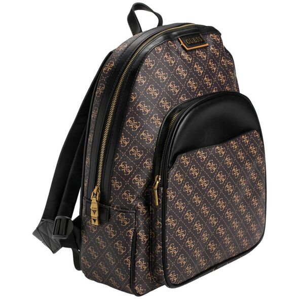 Guess Guess, Vezzola, Leather, Backpack, Brown, Laptop Compartiment, hmvezl p1105, For Men, 38 x 33 x 10 cm For Men