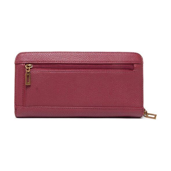 Guess Guess, Merloto Desinty, Leather, Wallet, SLG Large Zip, Red, For Women For Women