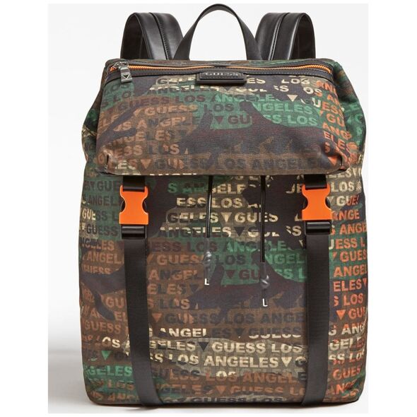 Guess Guess, Salameda, Backpack, Camouflage, Laptop Compartiment, Unisex Unisex