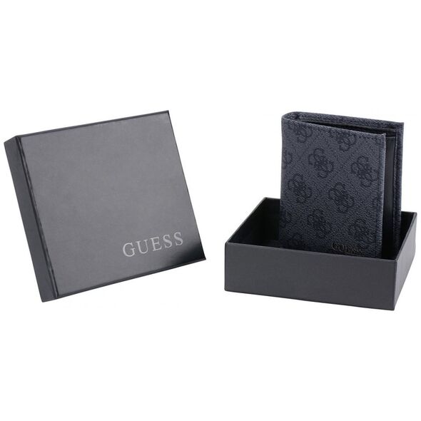 Guess Guess, Vezzola, Wallet, Small Billfold, SMVZLALEA22, Black, For Men For Men