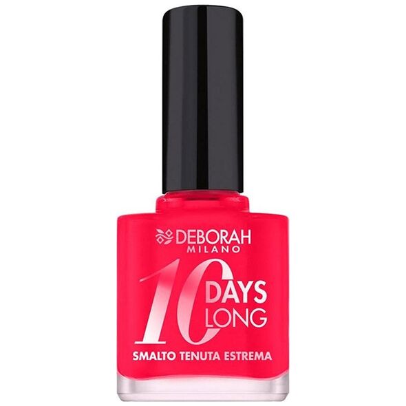 Deborah Deborah, 10 Days Long, Βερνίκι νυχιών, EN870, Coral Red, 11 ml για γυναίκες 13079718 8009518325843