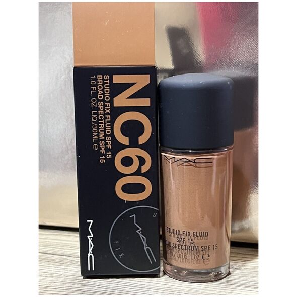 MAC MAC, Studio Fix Fluid, Matte Finish, Liquid Foundation, NC60, SPF 15, 30 ml για γυναίκες 13080174 773602529018