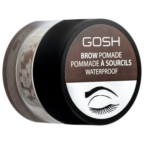 Gosh Gosh, Gosh, Waterproof, Pomade φρυδιών, 001, καφέ, 4 ml για γυναίκες 13080967 5711914140892