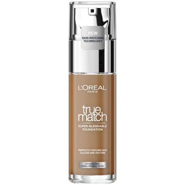 L'Oreal Paris L'Oreal Paris, True Match, Natural Finish, Liquid Foundation, 8,5 DW, Toffee Caramel, SPF 16, 30 ml για γυναίκες 13081468 3600523611898