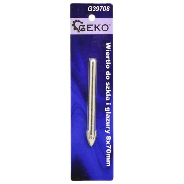 Wiertło Geko Wiertło do szkła i glazury 8x75mm (500/1000)
