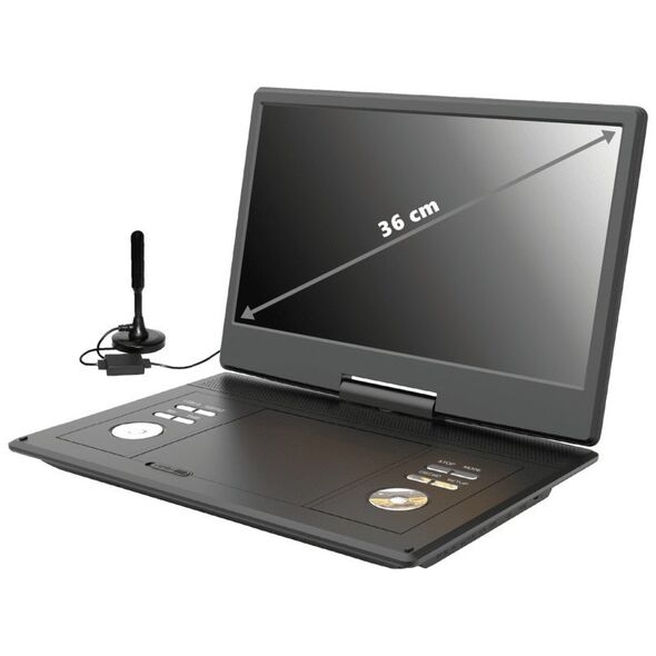 Reflexion DVD player Reflexion DVD1424 φορητό DVD-Player Οθόνη 14'' 13567586 4260664981374