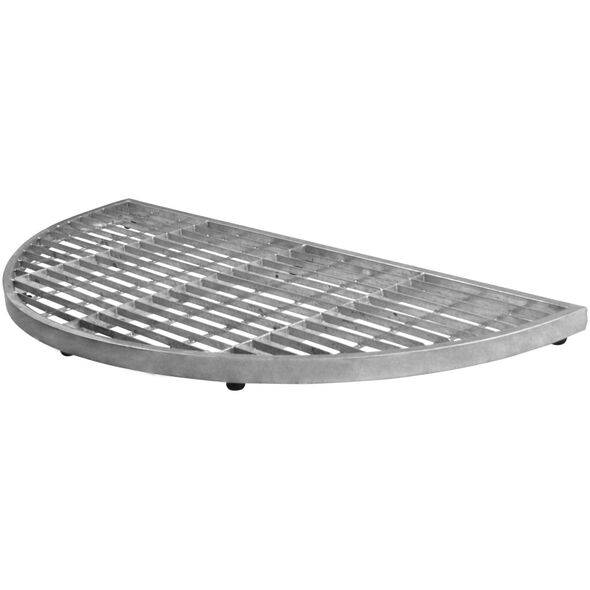 Home It Home>it® halvrund trinrist med 6 stillesko 40x80 cm galvaniseret