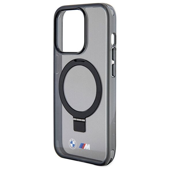 BMW BMHMP15LURSK Apple iPhone 15 Pro hardcase Ring Stand M Collection MagSafe black