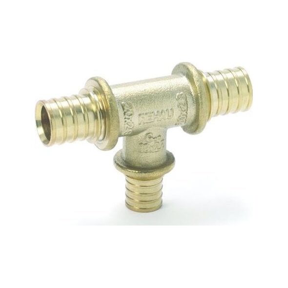 Rehau Tee, μειωμένο κλαδί 50 - 40 - 50 ορείχαλκο RAUTITAN LX 12208692 4007360459796