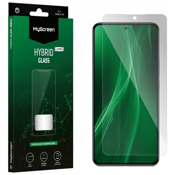 MyScreen Protector Samsung Galaxy A54 5G - Υβριδικό γυαλί για το επίπεδο μέρος της οθόνης HYBRID GLASS LITE 12773389 5904433221504