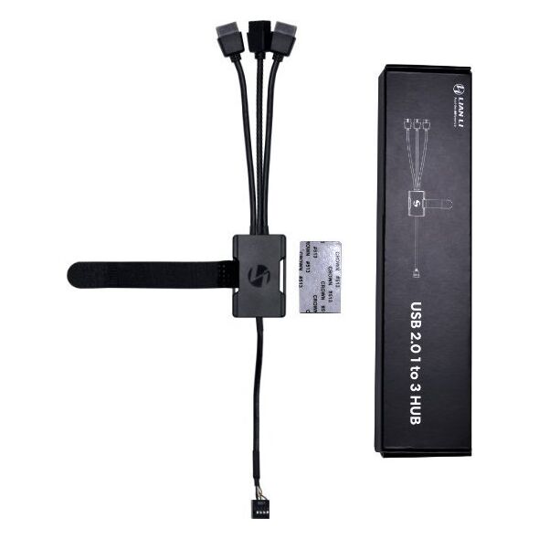 USB HUB Lian Li Lian Li PW-U2HB Μετατροπέας USB 1 USB σε 3 USB 13335307 4718466012999