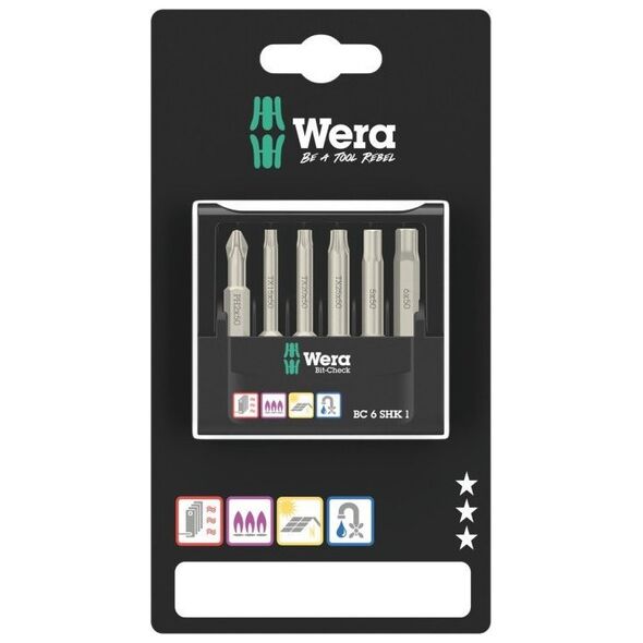 Wera Wera Bit-Check 6 SHK 1 SB 14178077 4013288227997