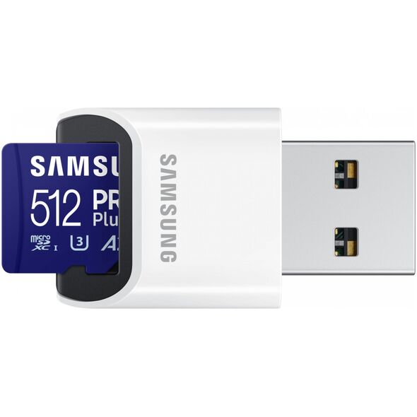 Karta Samsung PRO Plus MicroSDXC 512 GB U3 A2 V30 (MB-MD512SB/WW)