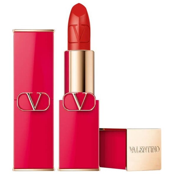 Valentino Valentino, Rosso, Σατέν Φινίρισμα, Κρεμ κραγιόν, 209A, Ξαναγεμιζόμενο, 3,5 g για γυναίκες 14240133 3614273228985
