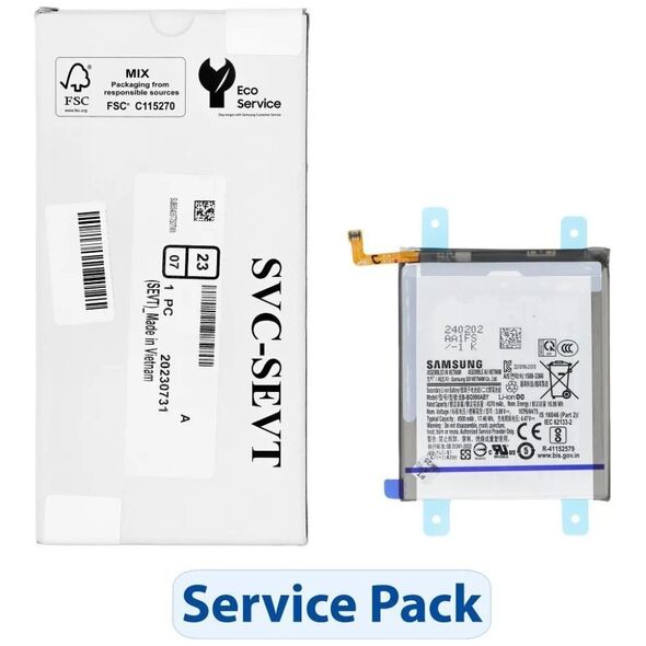 Samsung ServicePack Μπαταρία EB-BG990ABY Μπαταρία για SAMSUNG S21 FE G990 GH82-26409A 14243896 5903400000000